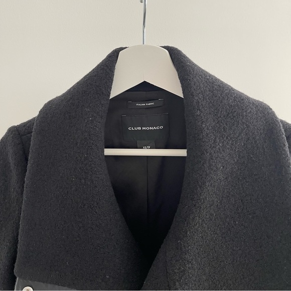 Like New Club Monaco Halli Wool Coat XS - Picture 4 of 5